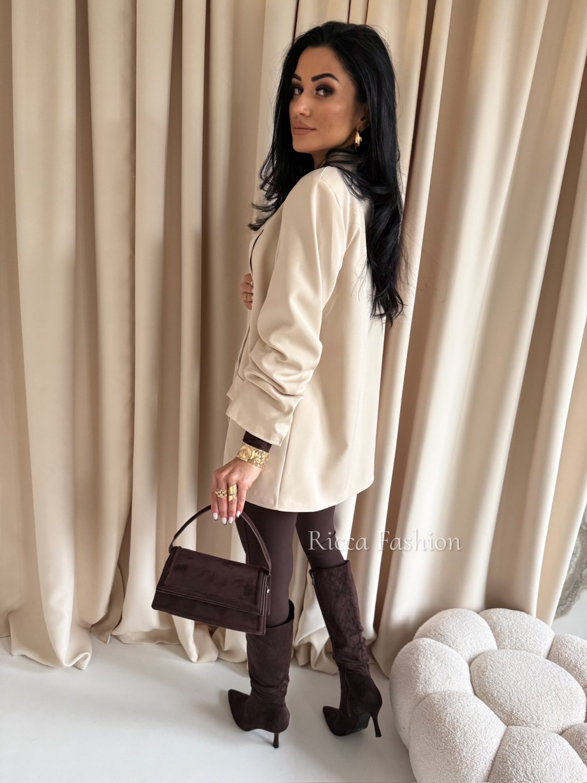 Marynarka ZARKA, beige