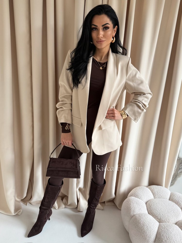 Marynarka ZARKA, beige