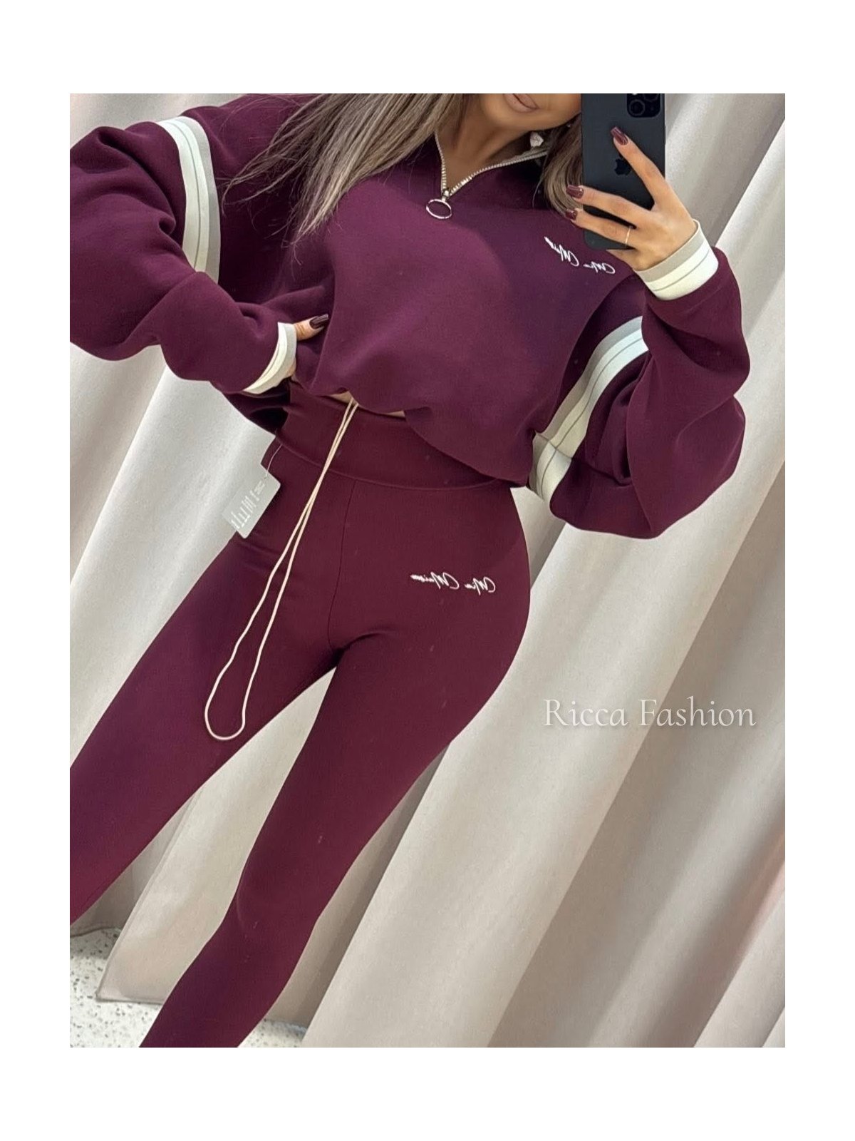 Komplet premium MIA, burgund