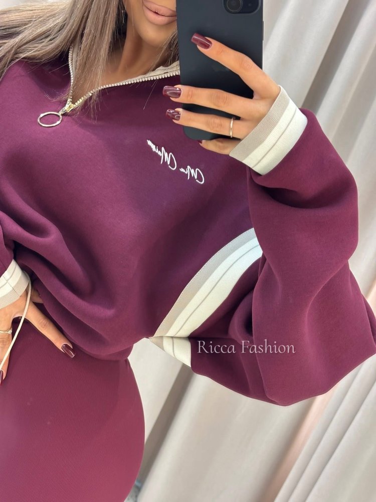 Komplet premium MIA, burgund