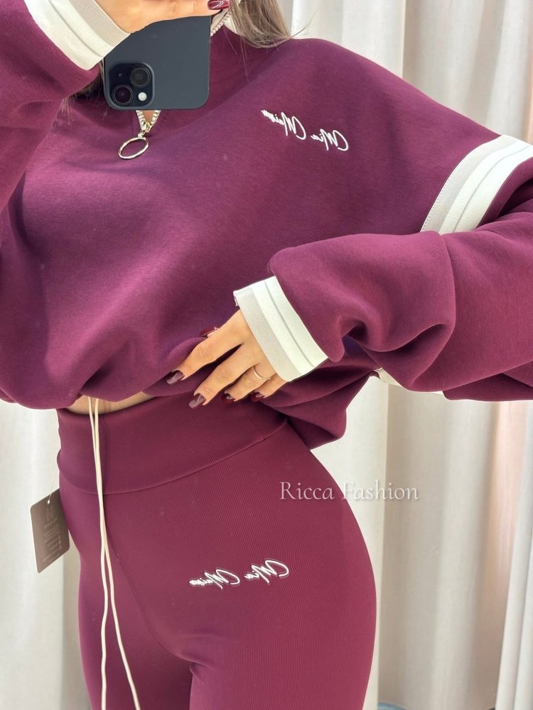 Komplet premium MIA, burgund