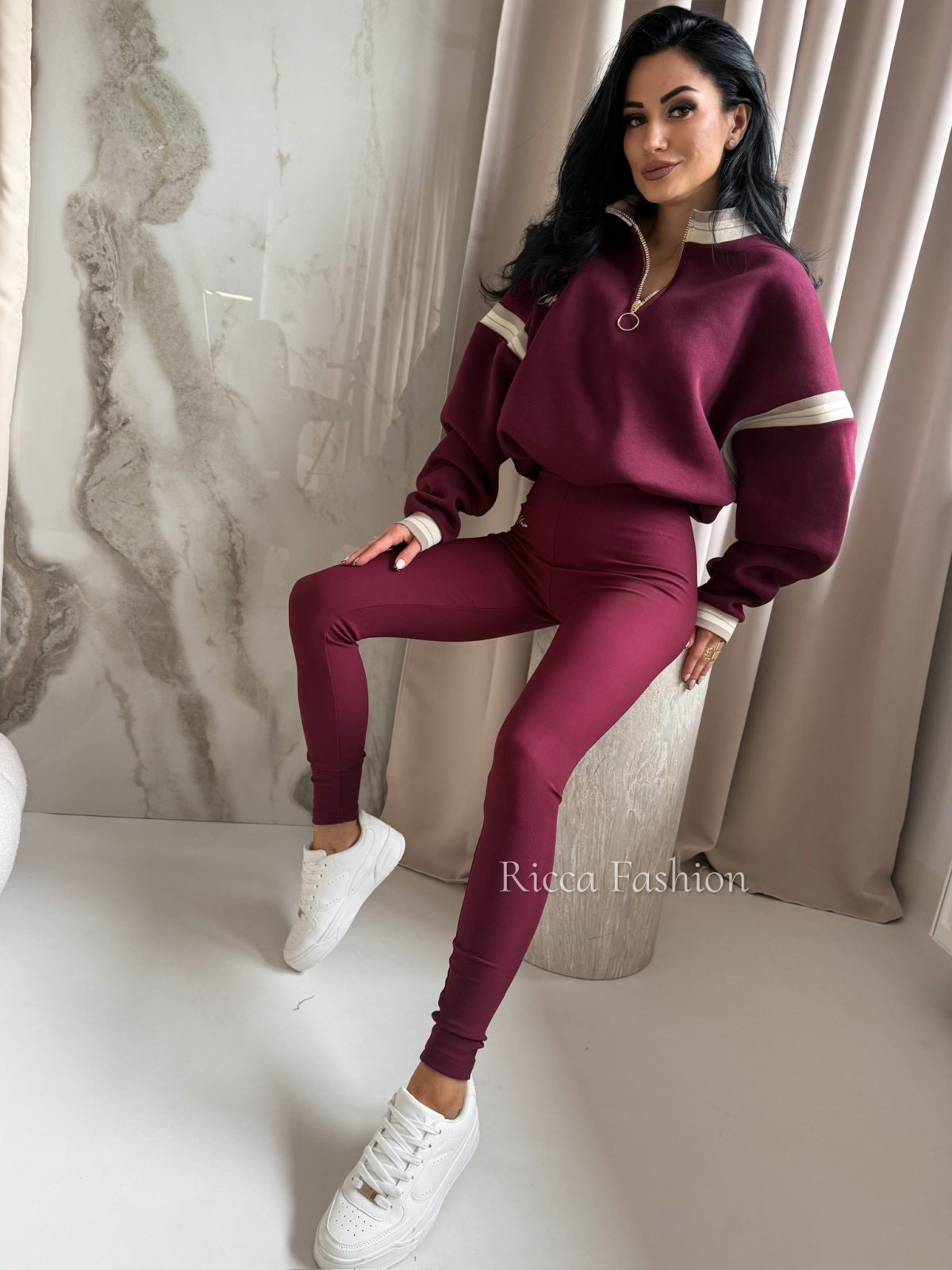 Komplet premium MIA, burgund