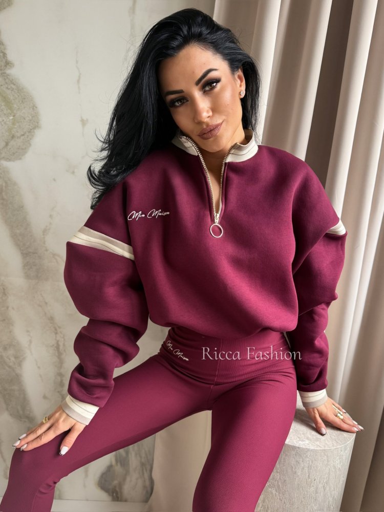 Komplet premium MIA, burgund