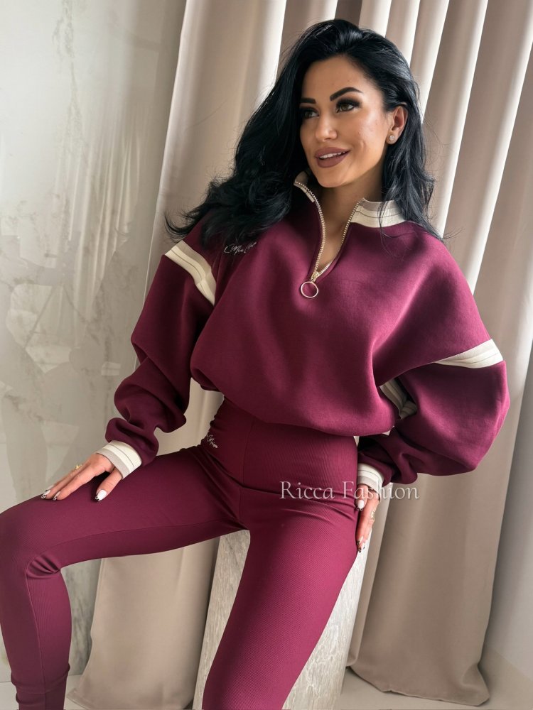 Komplet premium MIA, burgund