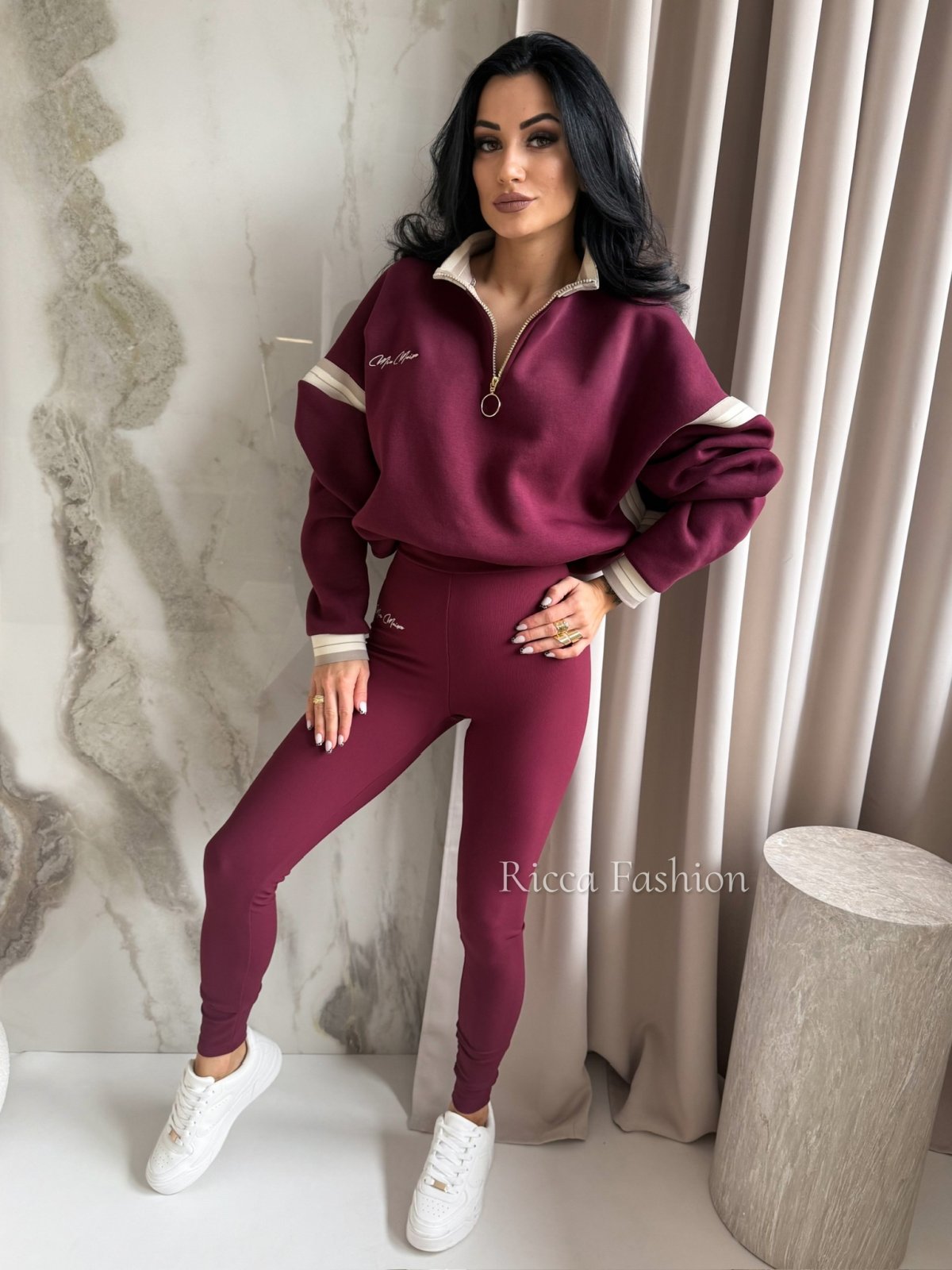 Komplet premium MIA, burgund