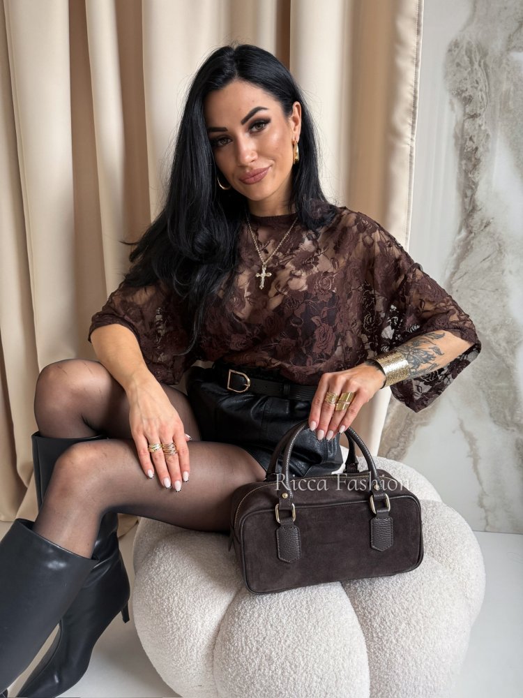 Torebka/kuferek ze skóry...