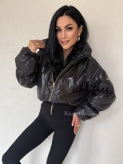 Kurtka pikowana NICOLE, black