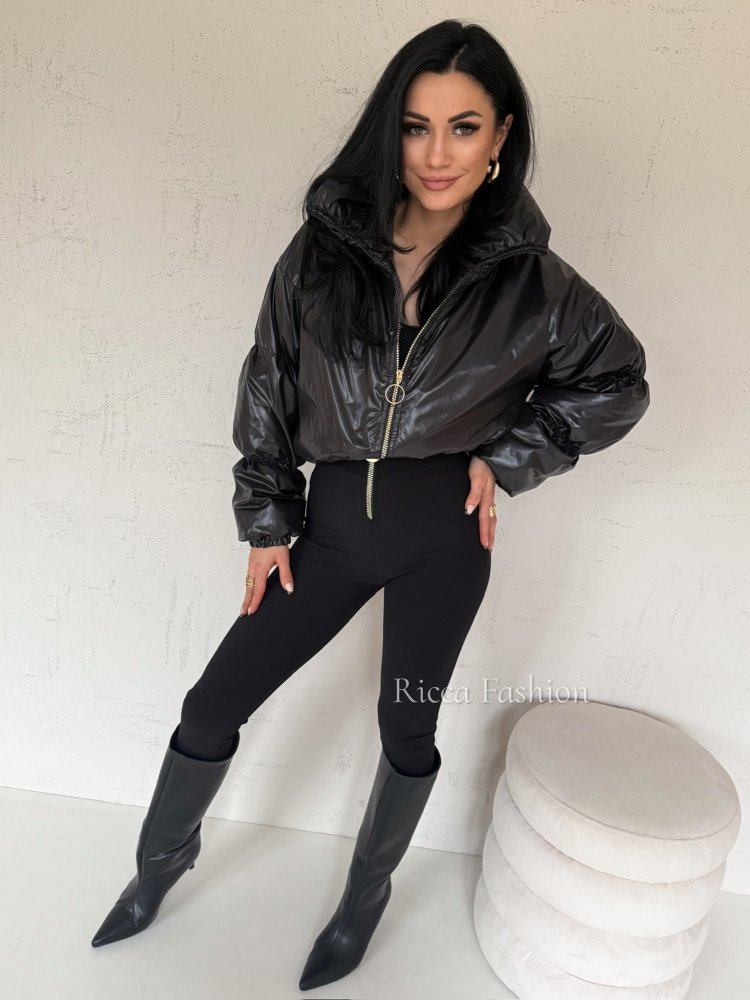 Kurtka pikowana NICOLE, black