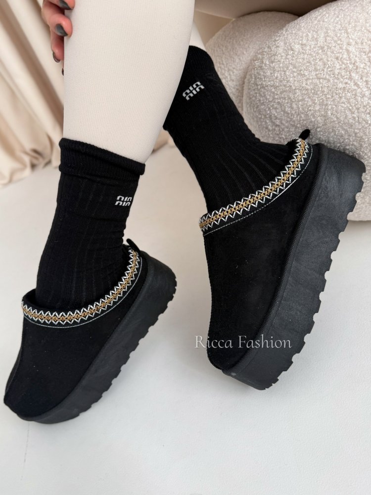 Skarpetki MINKY, black