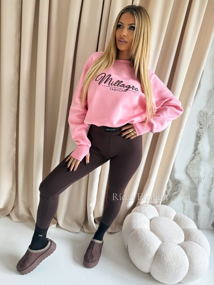 Bluza dresowa MILAGROS, pink