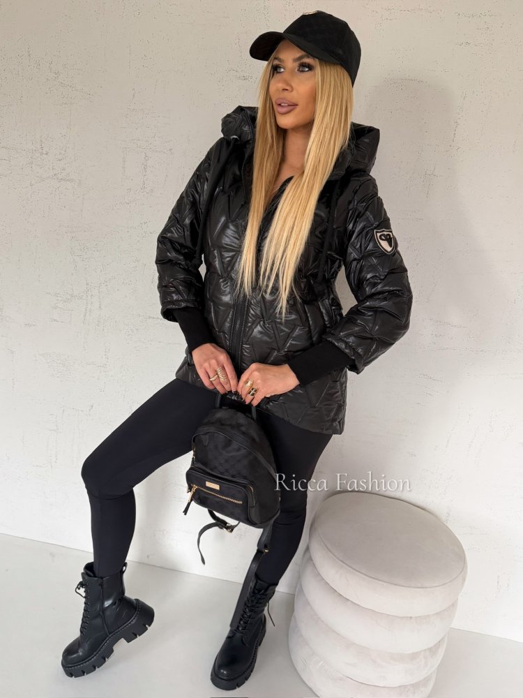 Kurtka pikowana VERRA, black