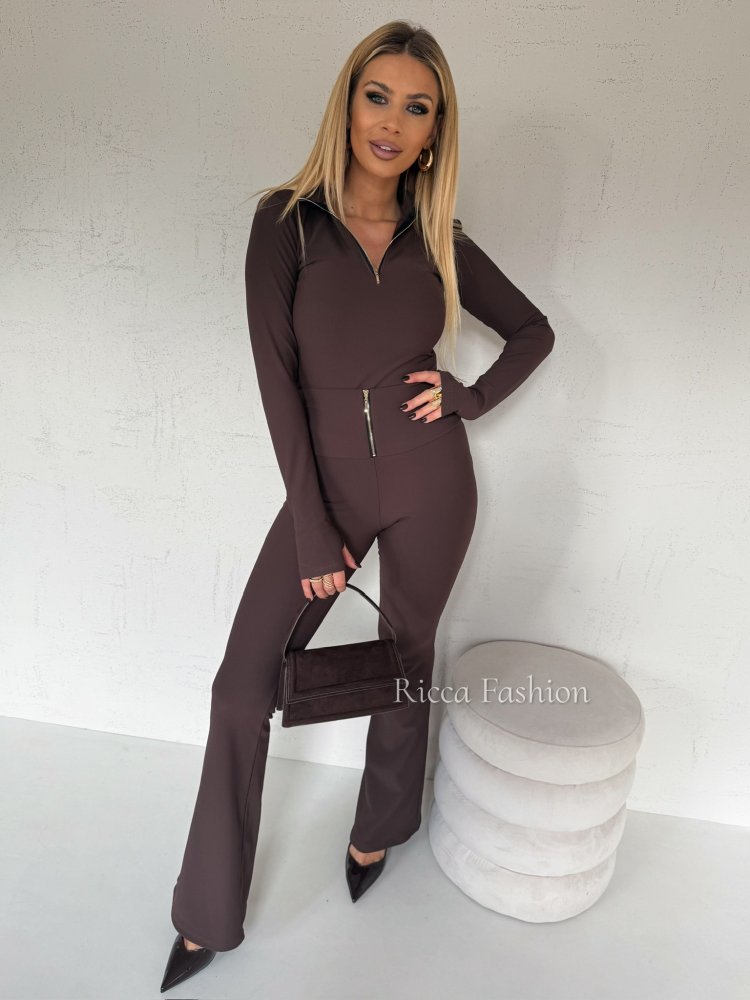 Komplet prążkowany premium...