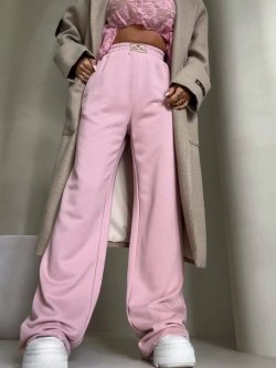 Spodnie dresowe SEVEN, brudny róż