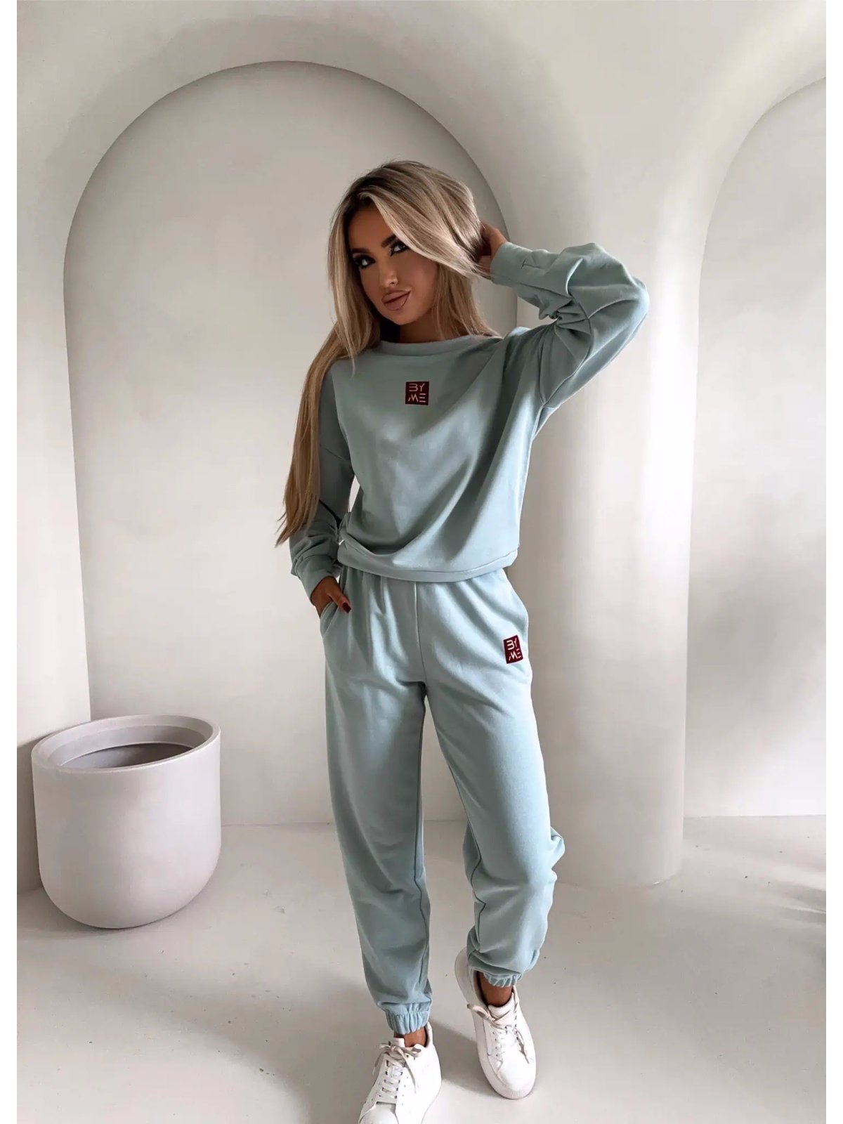 Bluza DEJW, szałwia