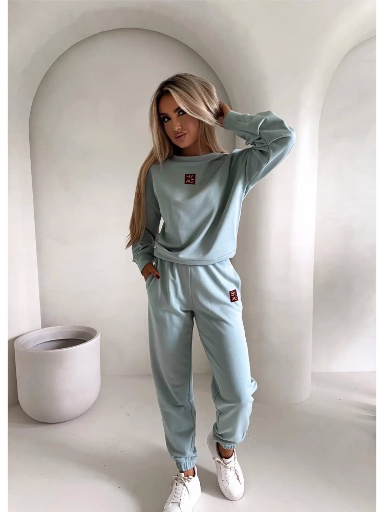 Bluza DEJW, szałwia