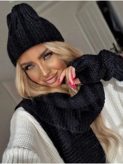 Komplet 3w1 ALASKA, czarny