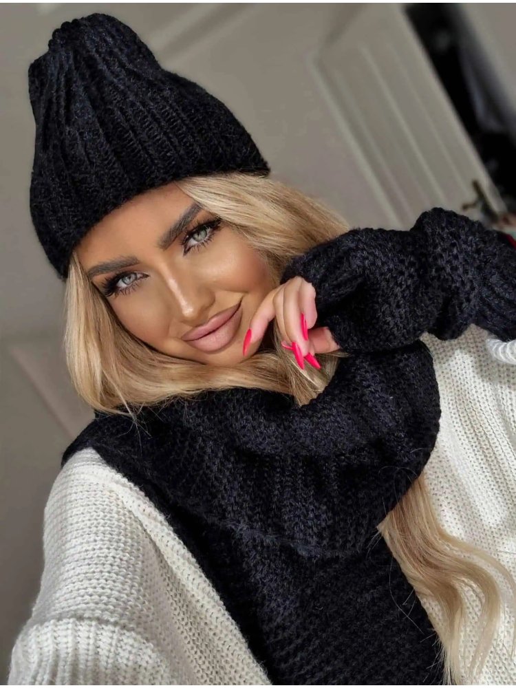 Komplet 3w1 ALASKA, czarny