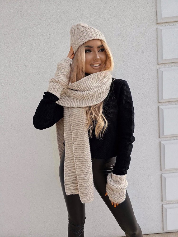 Komplet 3w1 ALASKA, beż