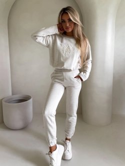 Komplet dresowy LOUIS, konopia