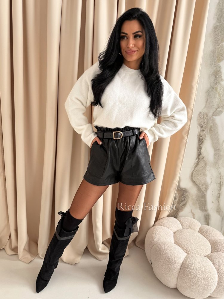 Podkolanówki BOW, black