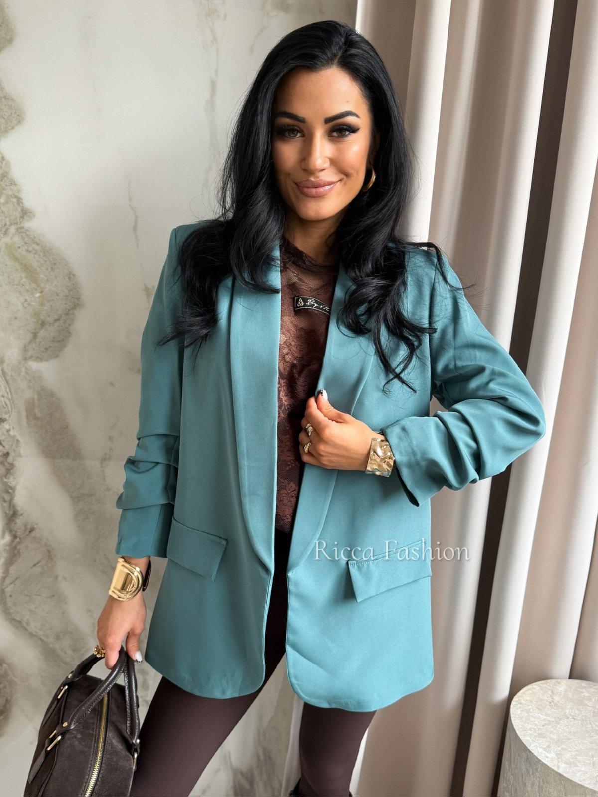 Marynarka ZARKA, matcha