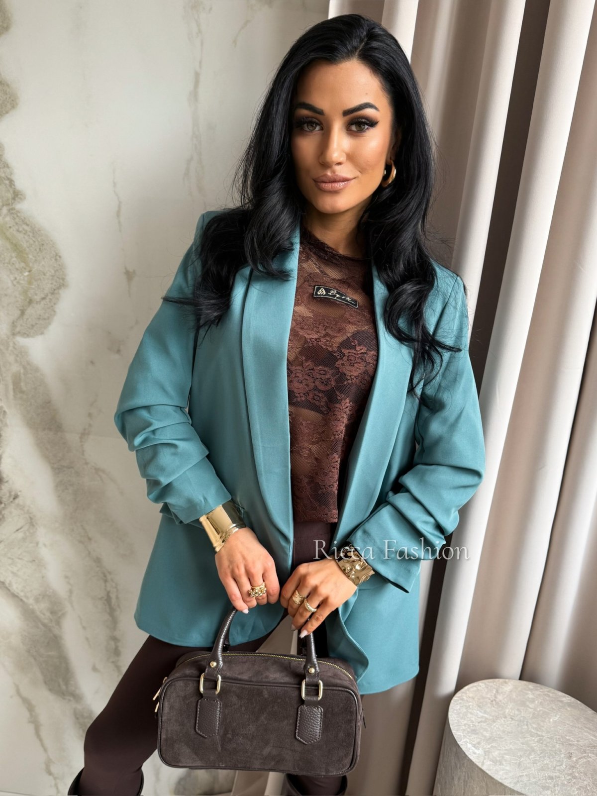 Marynarka ZARKA, matcha