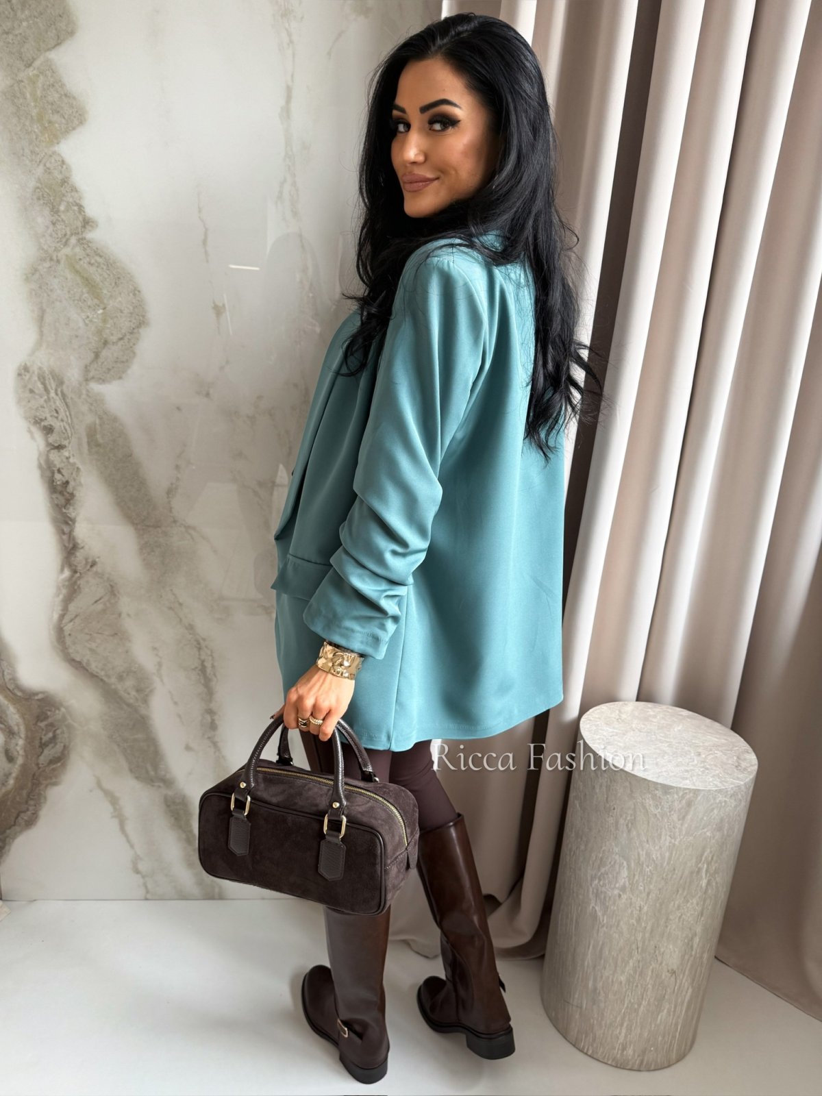 Marynarka ZARKA, matcha