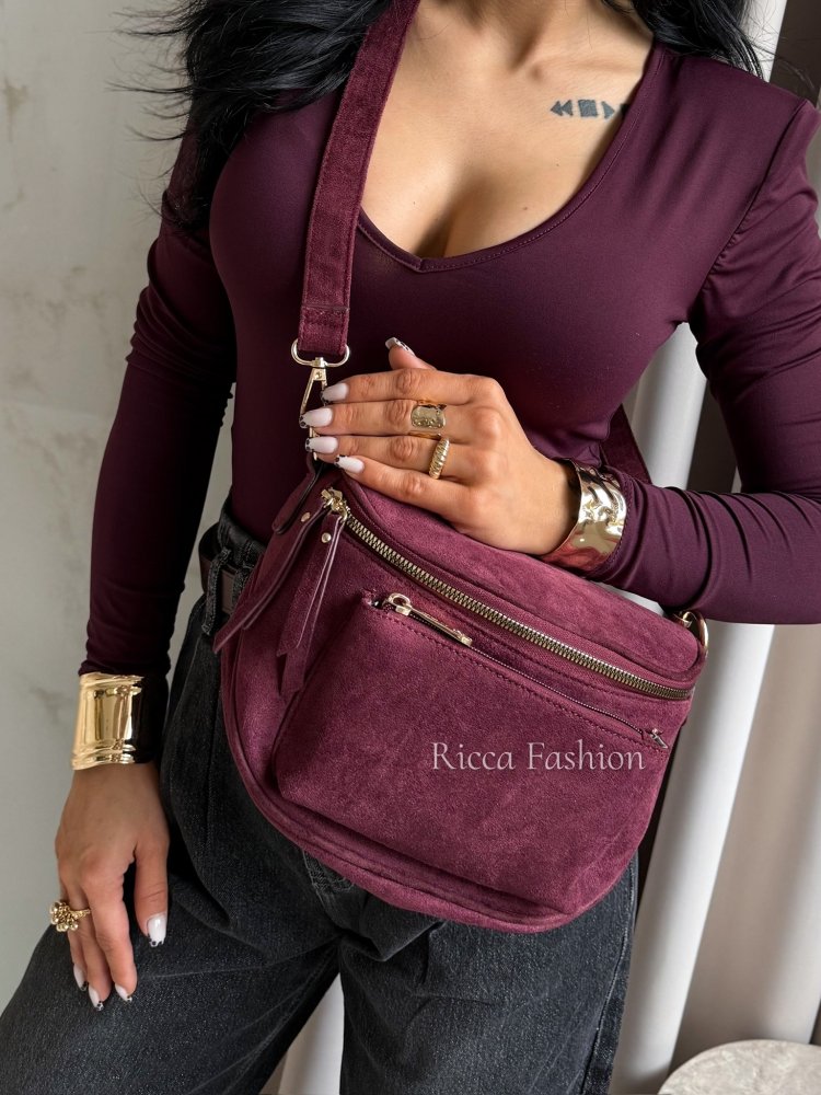 Torebka/nerka zamszowa...