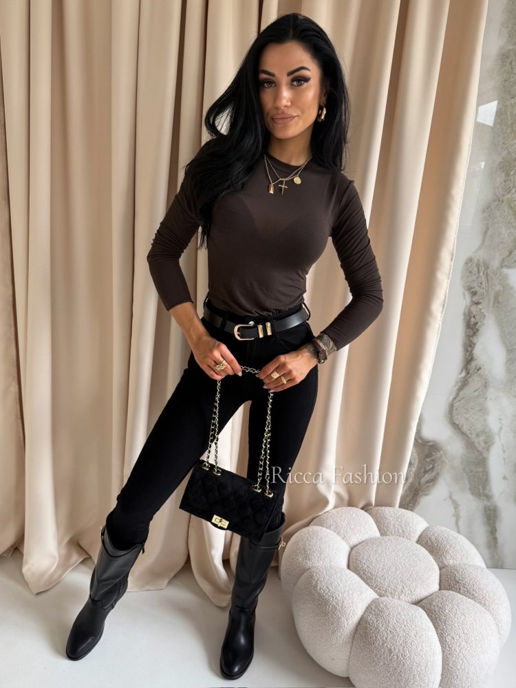 Bluzka mgiełka z kaszmirem...