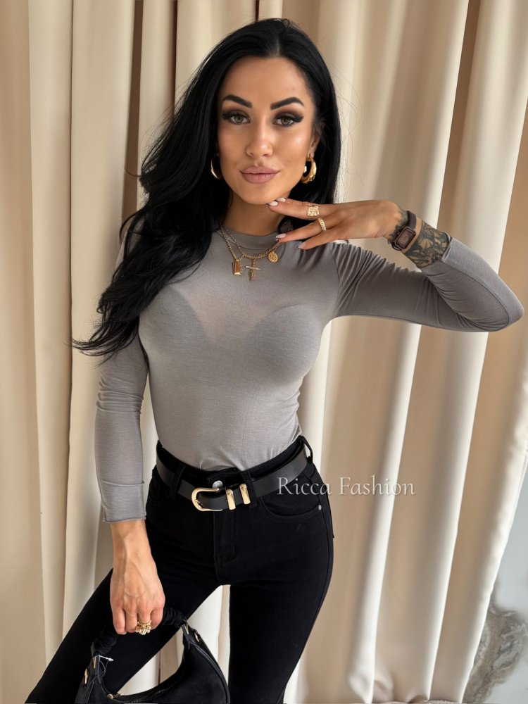 Bluzka mgiełka z kaszmirem...