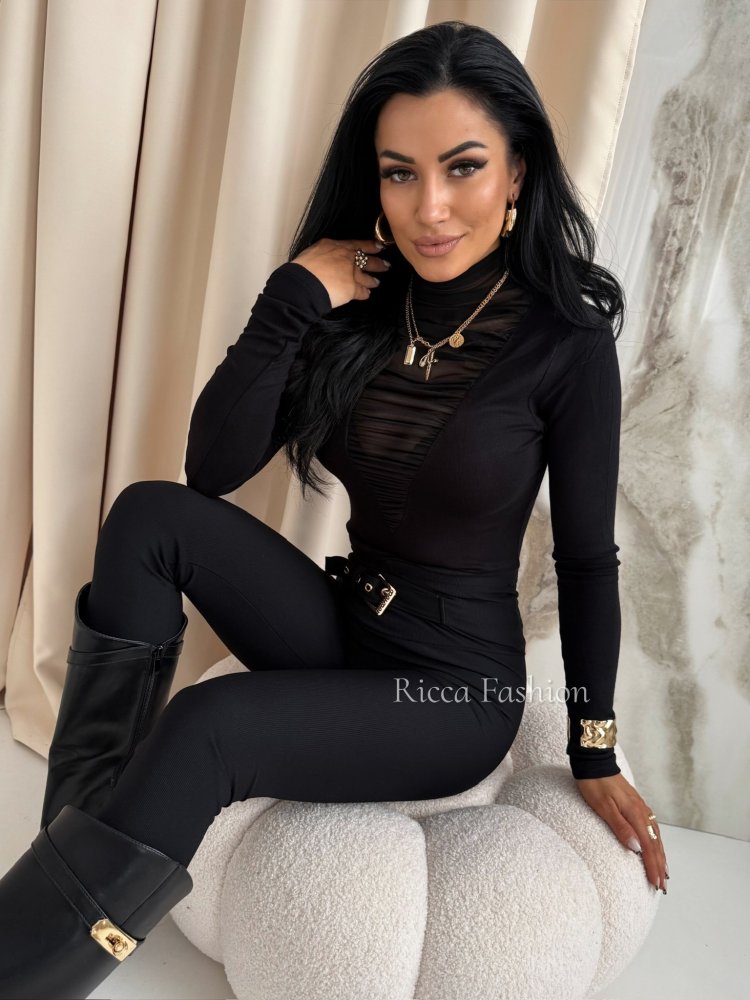 Bluzka/półgolf FILIPPO, black