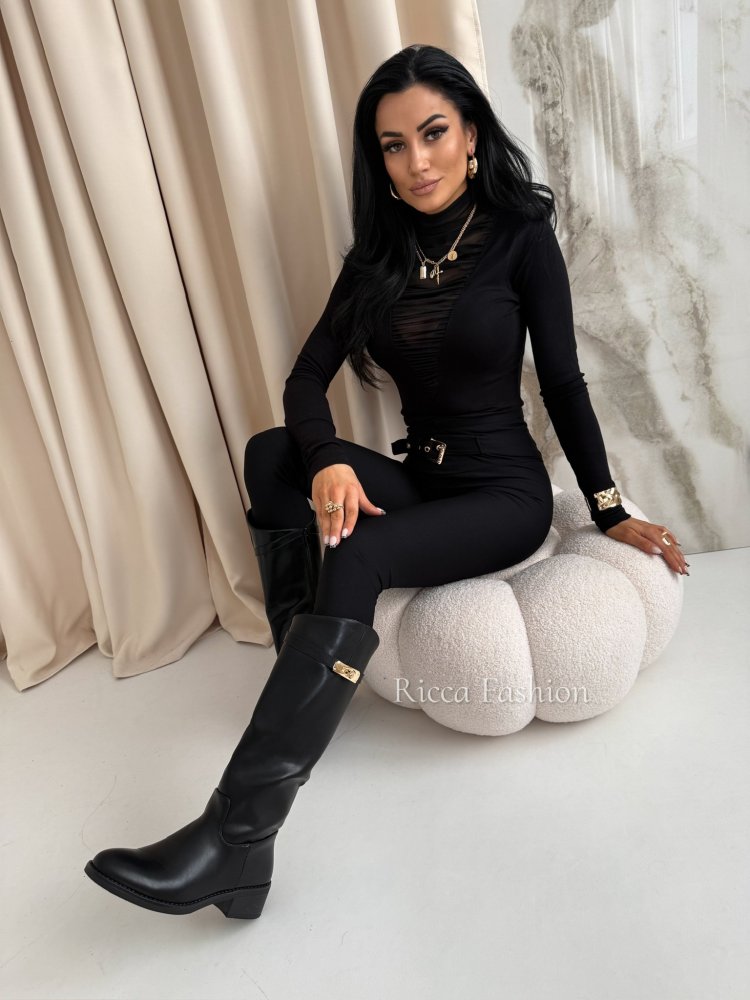 Bluzka/półgolf FILIPPO, black