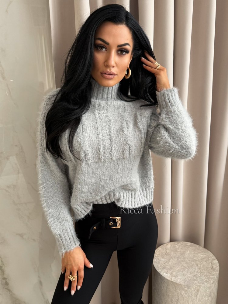 Sweter/półgolf DIONNE, gray