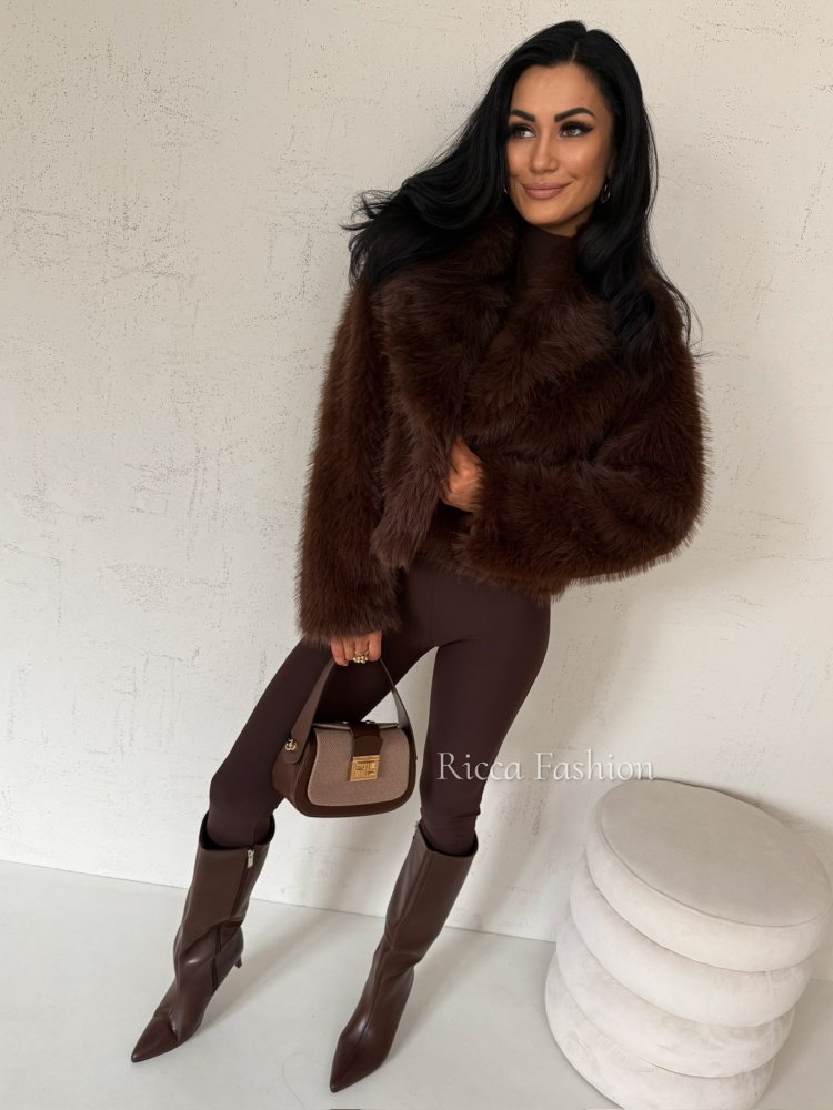 Kozaki DUFFY, chocolate