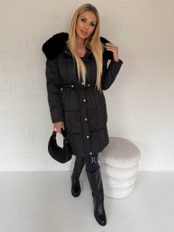 Płaszcz zimowy EVANDER, black