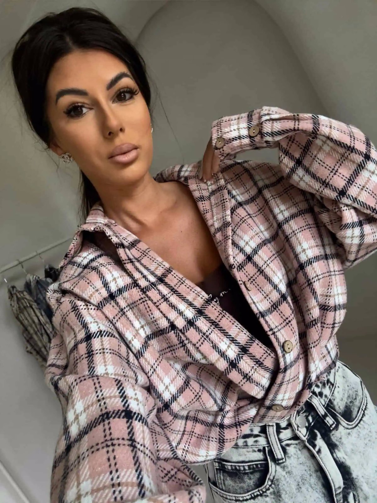 Koszula KRATA, puder