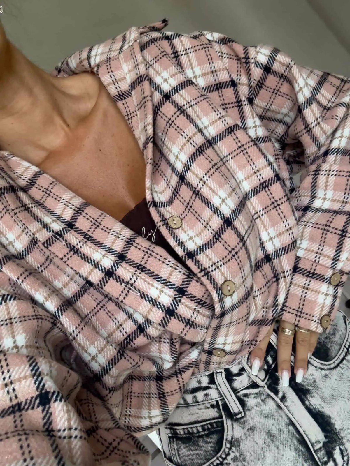 Koszula KRATA, puder