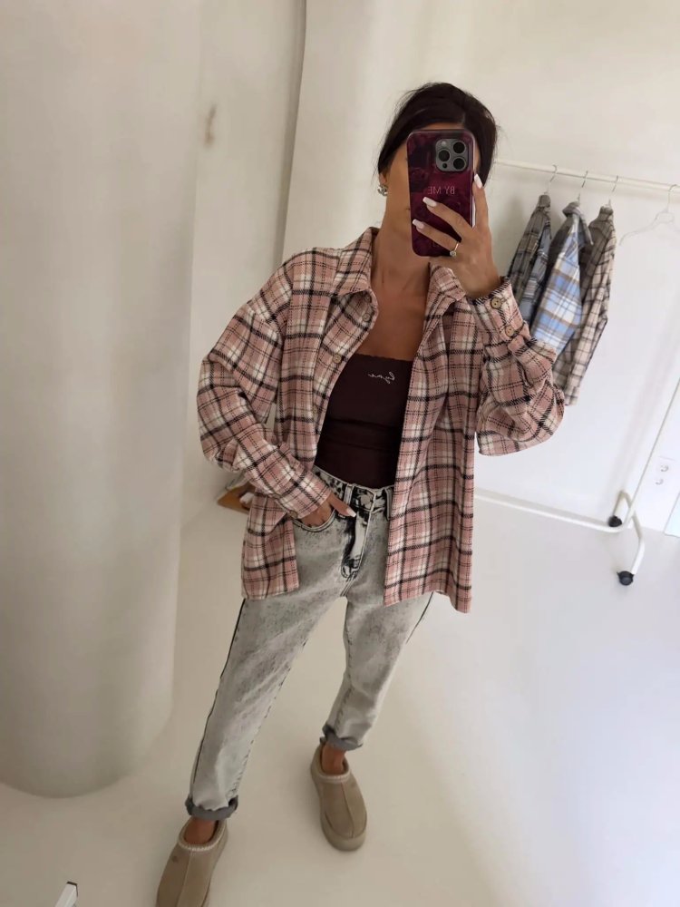 Koszula KRATA, puder