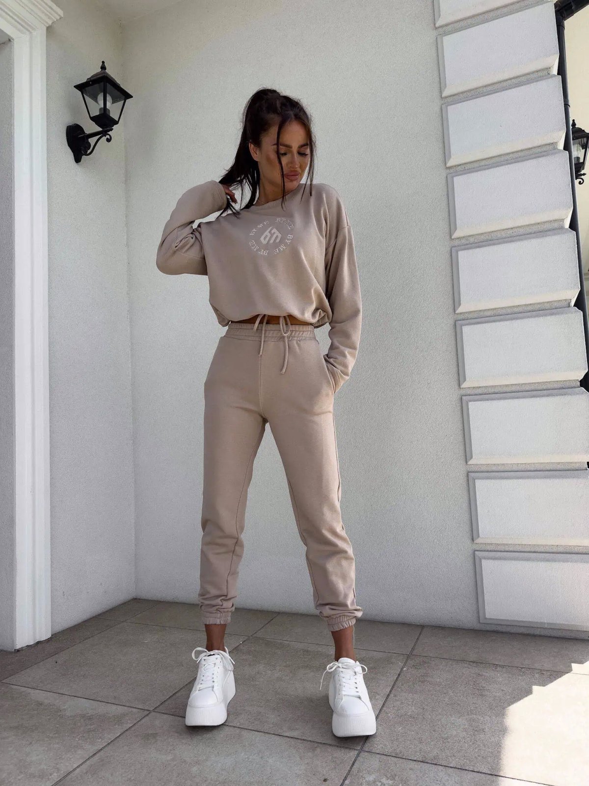 Komplet dresowy LOUIS, beż