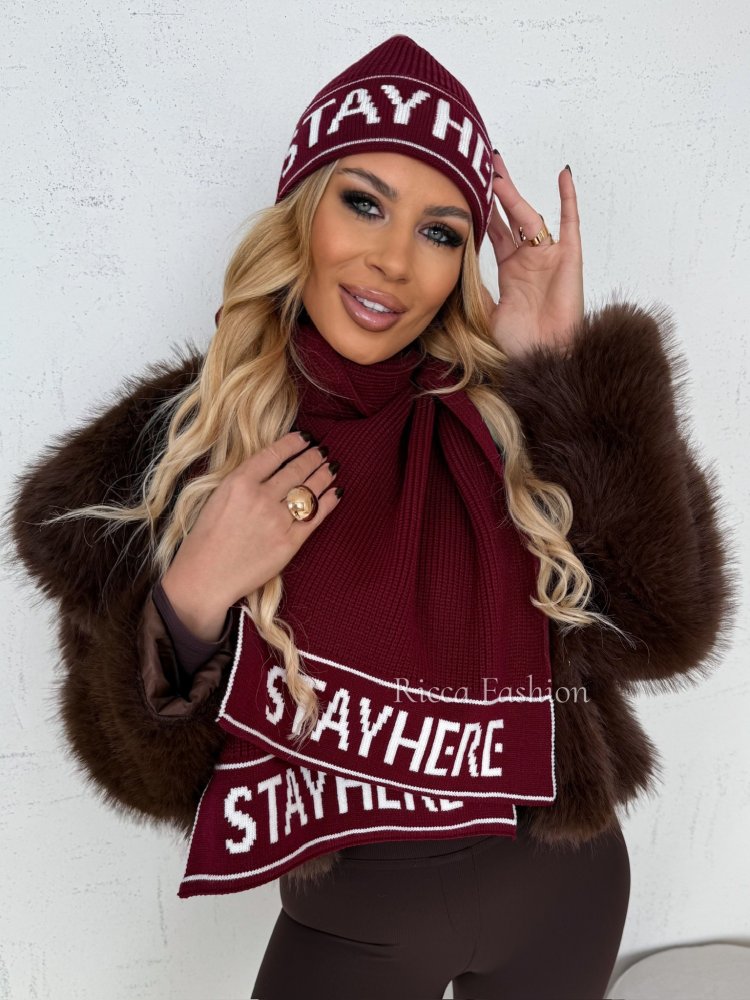 Komplet czapka+szalik...