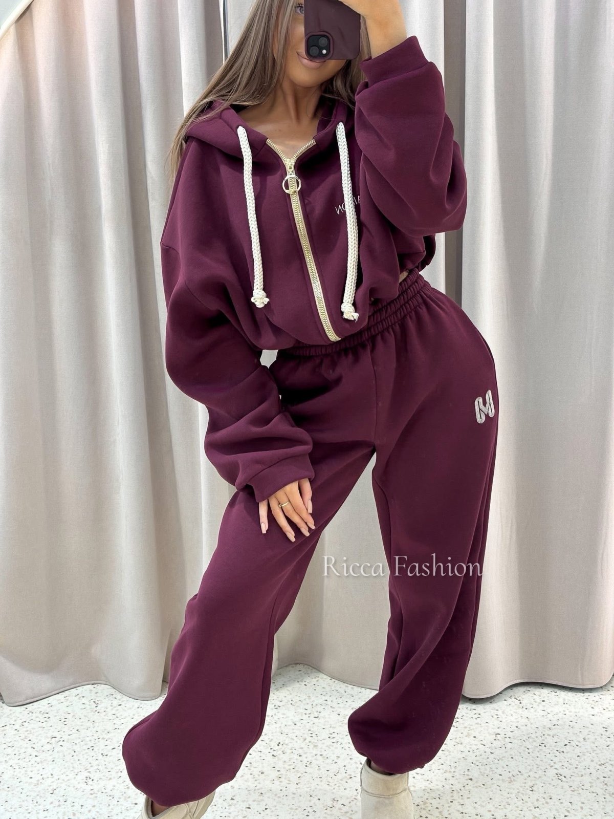 Komplet premium 3w1 LUCIEN, bordo