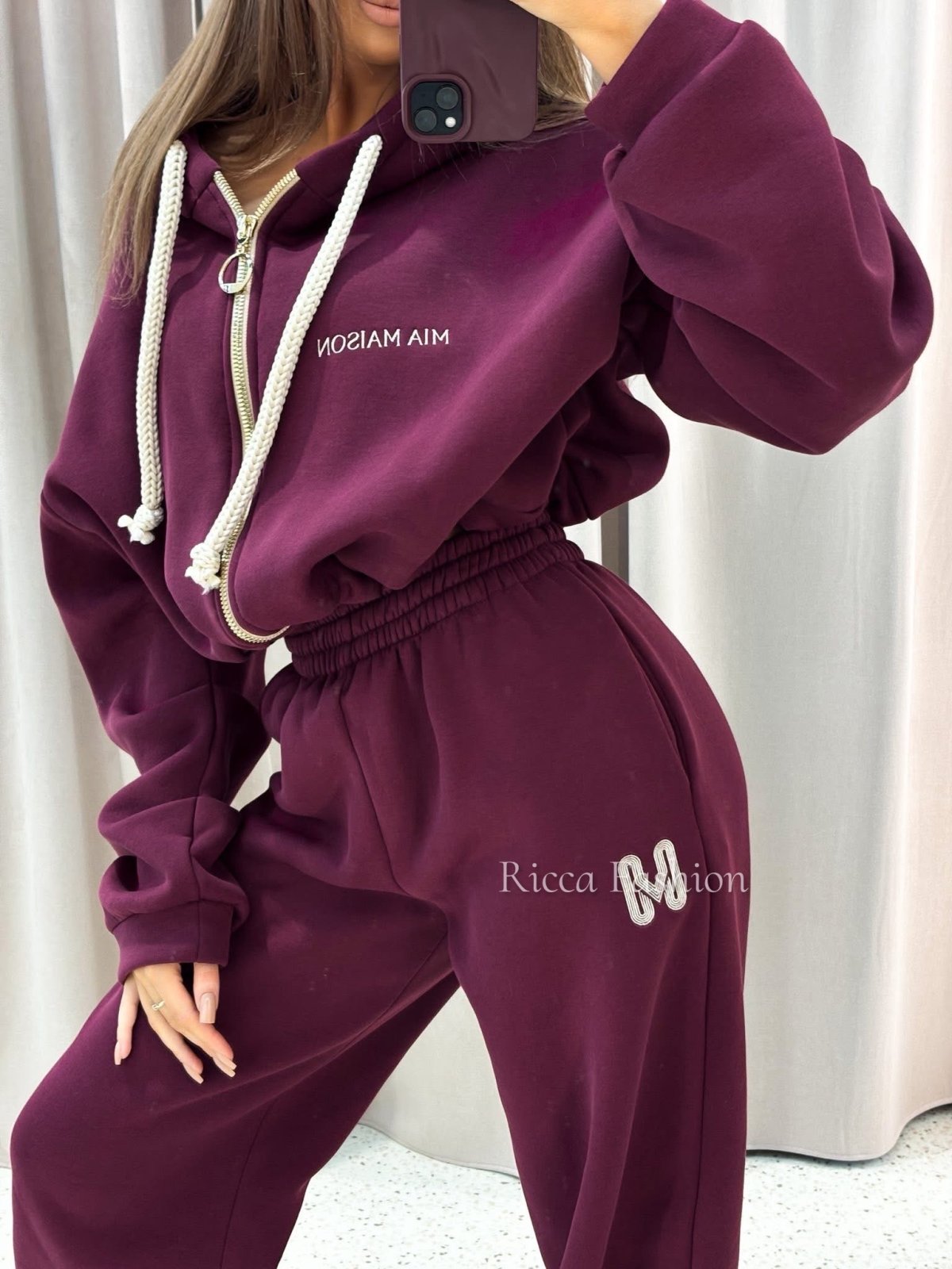 Komplet premium 3w1 LUCIEN, bordo