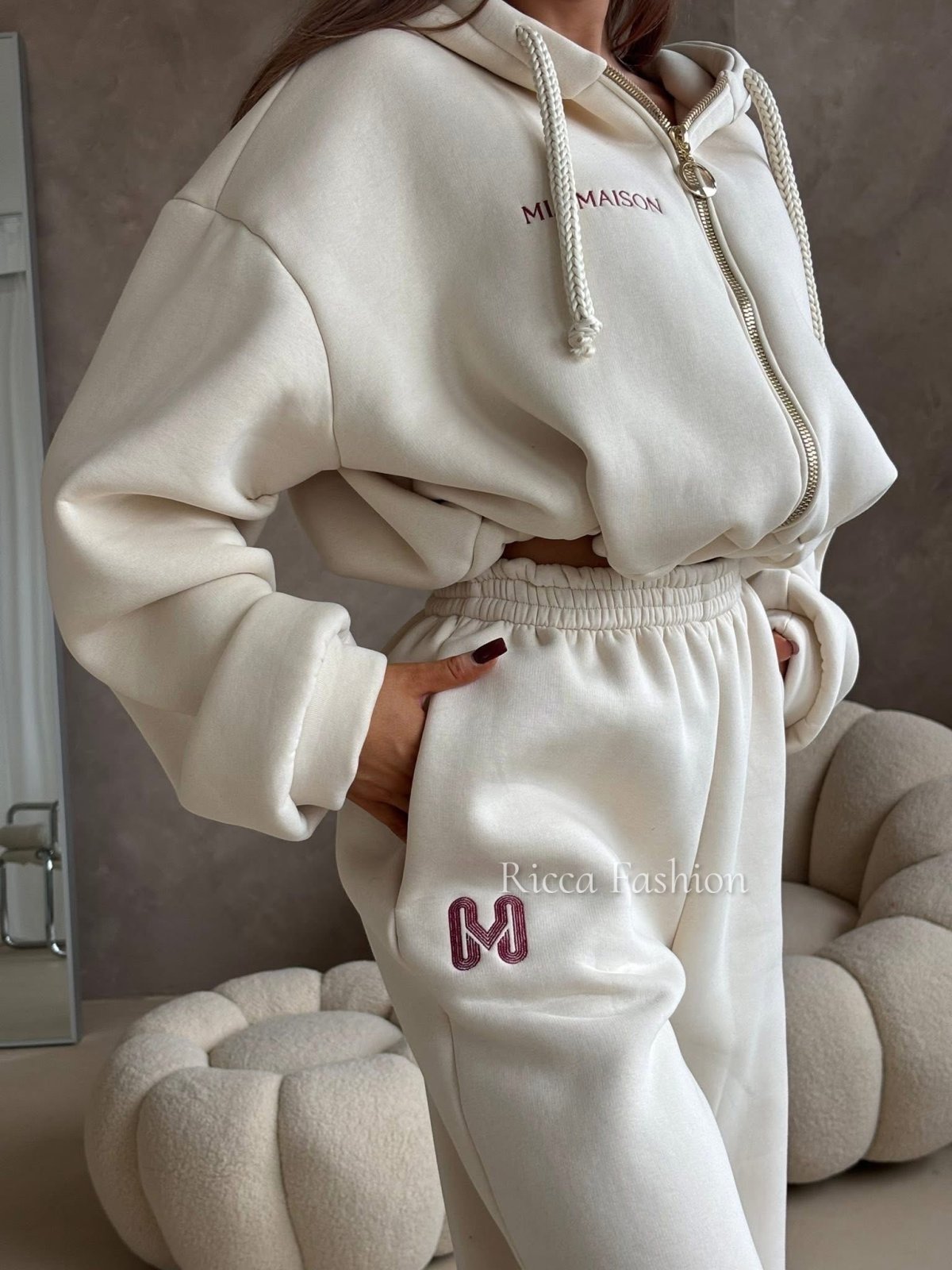 Komplet premium 3w1 LUCIEN, nude