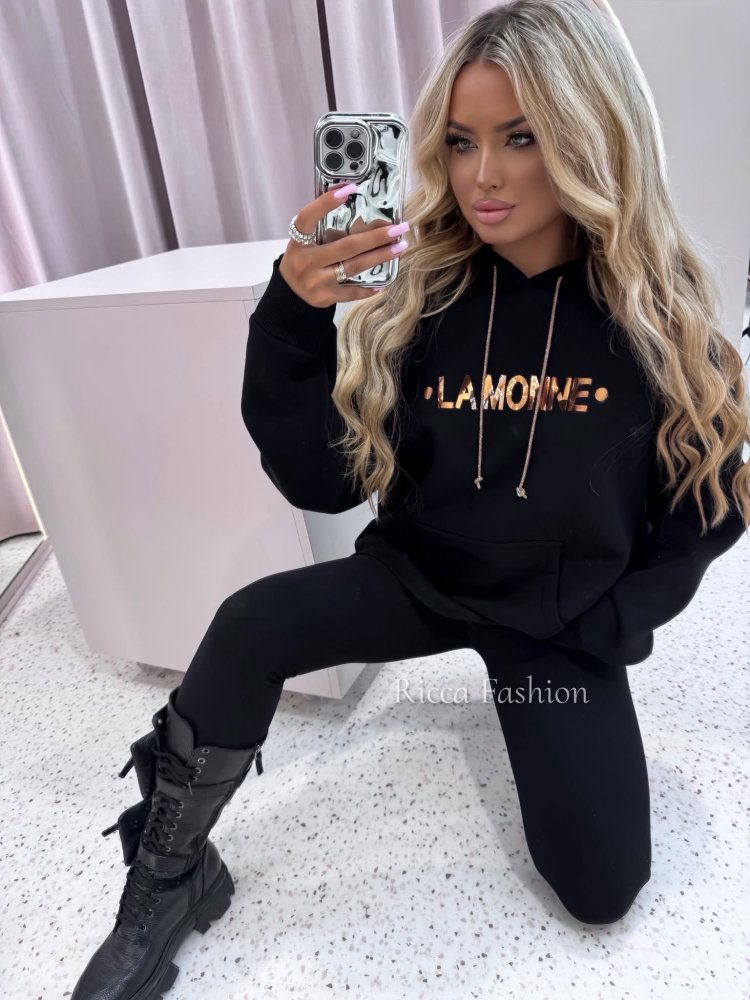 Bluza dresowa BLINK MONNE, black