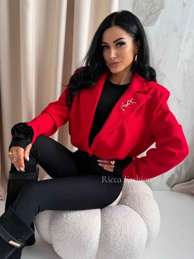 Marynarka premium SAINT, red