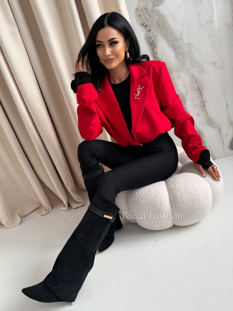 Marynarka premium SAINT, red