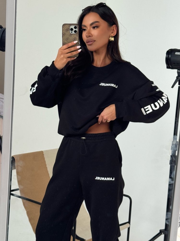 Spodnie dresowe NATIVE, czarne