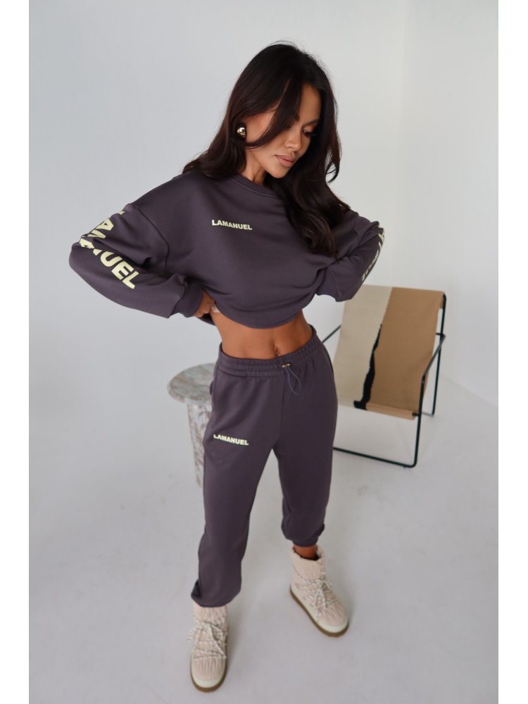 Spodnie dresowe NATIVE, fumo