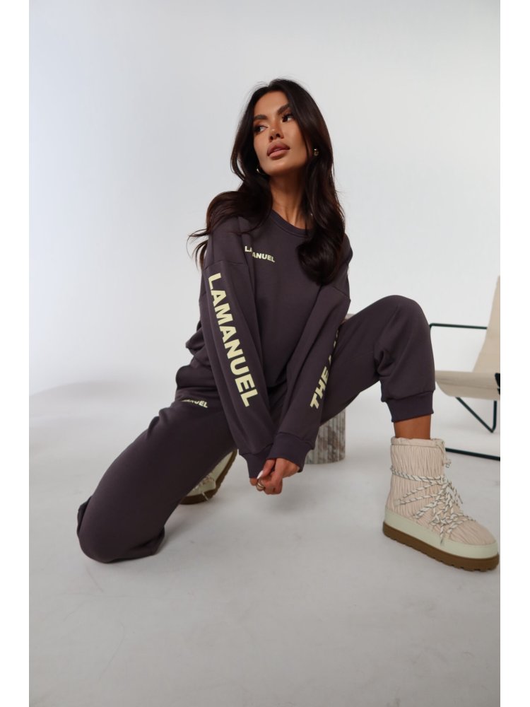 Spodnie dresowe NATIVE, fumo