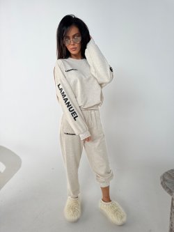 Spodnie dresowe NATIVE, len